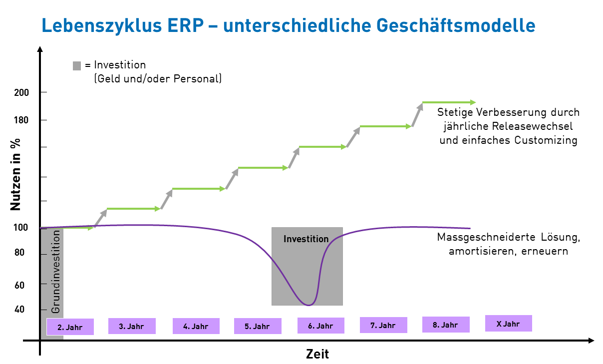 Lebenszyklus ERP